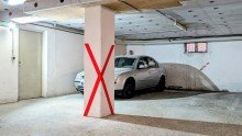 Tiefgaragenstellpl�tze  Wohndeck114  �ber den D�chern von Meiderich