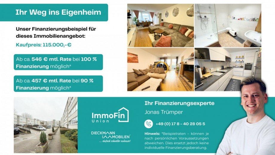 Finanzierungsbeispiel Etagenwohnung Dortmund