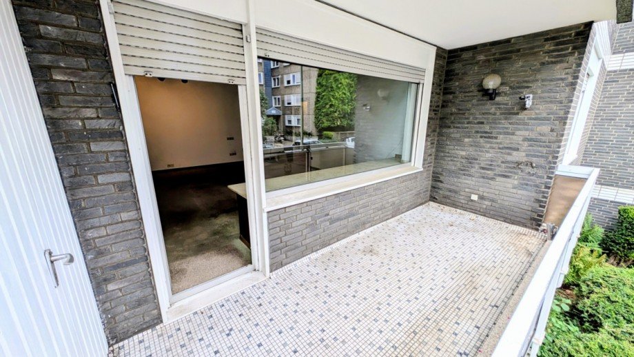 Balkon Erdgeschosswohnung Duisburg