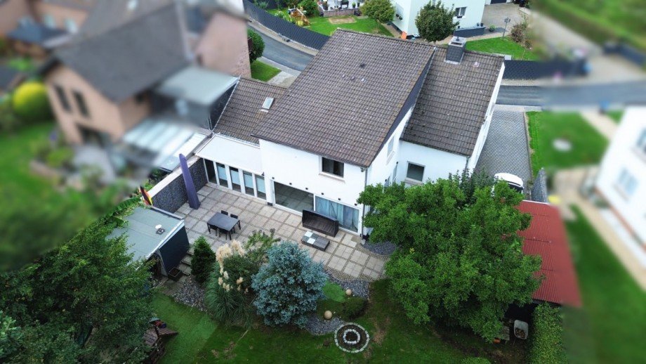 Drohnenfoto Zweifamilienhaus Duisburg