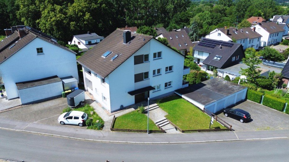 Drohnenfoto Mehrfamilienhaus Schwerte