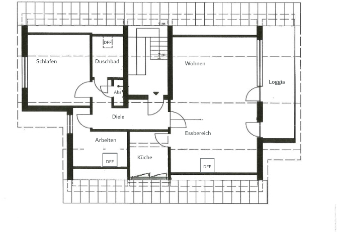 Grundriss Erdgeschosswohnung Schwerte