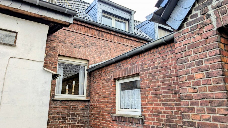 Gartenseite Doppelhaush�lfte Oberhausen