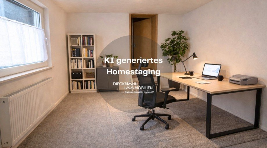 B�ro KI-Visualisierung Doppelhaush�lfte Oberhausen