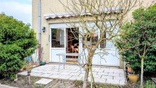 Terrasse  Wohndeck114  �ber den D�chern von Meiderich