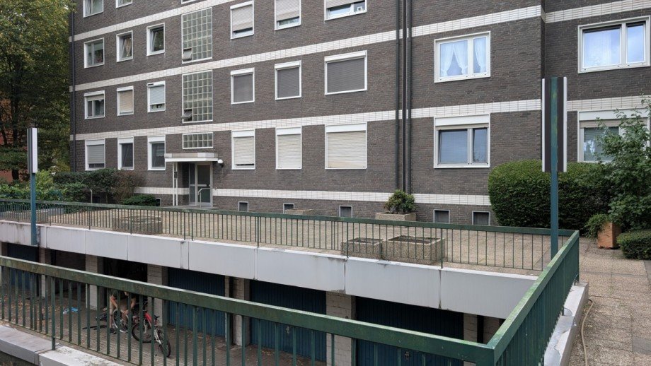 Vorderansicht Erdgeschosswohnung Duisburg