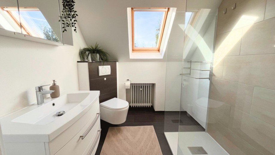 Badezimmer Dachgeschosswohnung Hemer