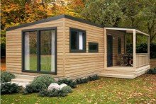 Au�enansicht Modulhaus Tiny House an der Ostsee mit Grundst�ck!