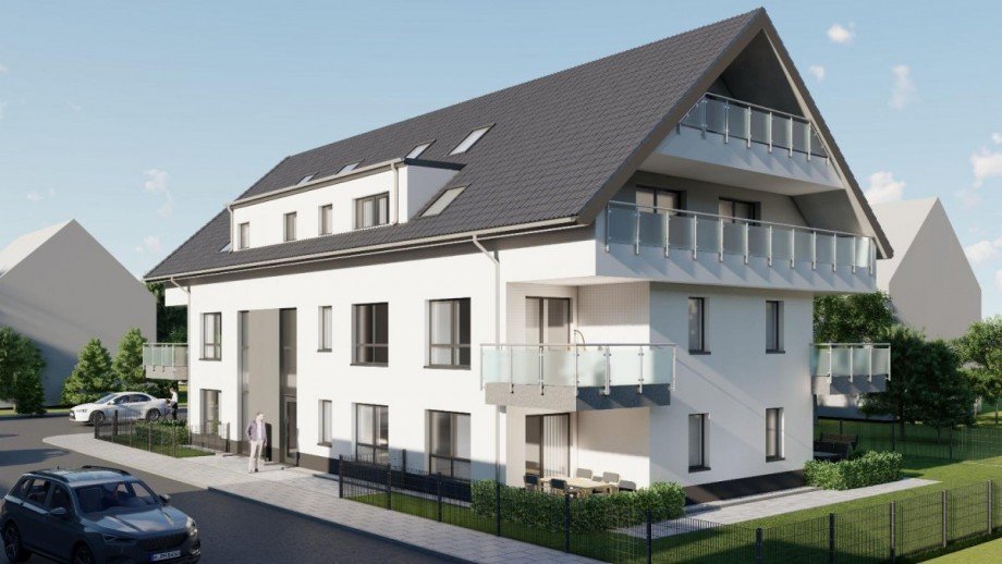 Au�enansicht Etagenwohnung D�sseldorf