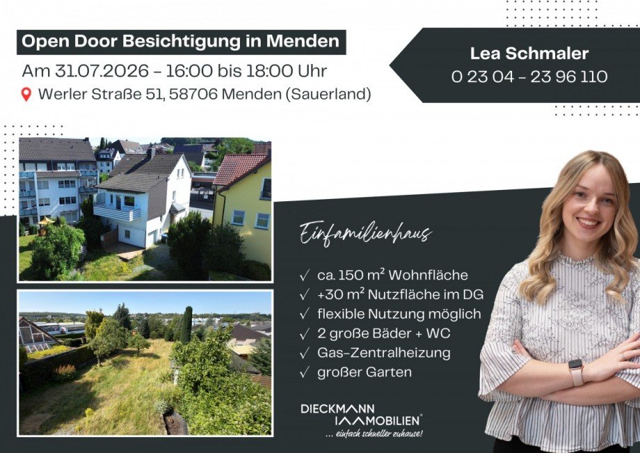 Open Door Information Einfamilienhaus Menden