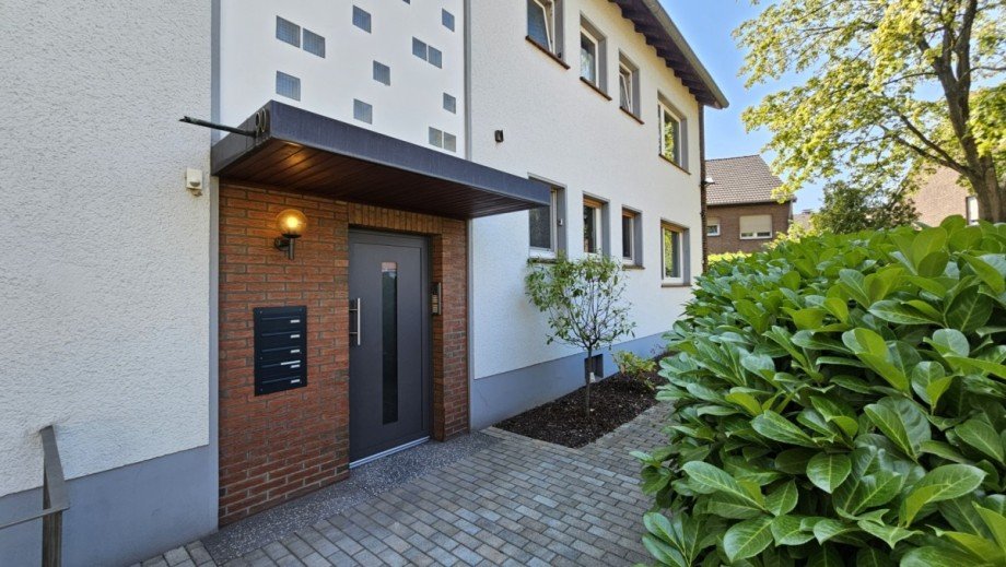Vorderansicht Erdgeschosswohnung Duisburg