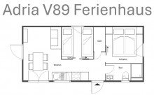 Grundriss Modulhaus Tiny House an der Ostsee mit Grundst�ck!