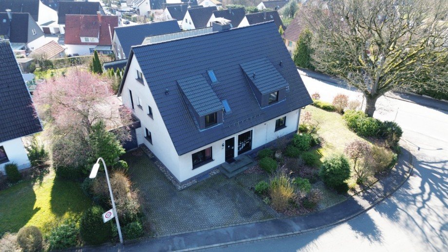 Drohnenaufnahme Einfamilienhaus Hemer