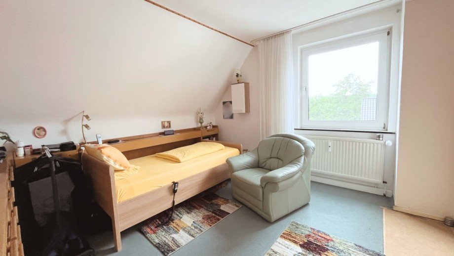 Schlafzimmer Dachgeschosswohnung Schwerte